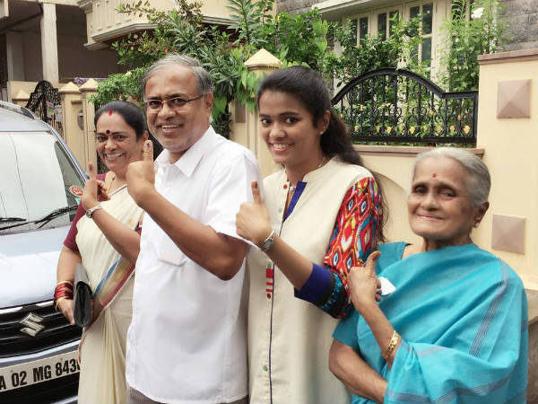 ಮಾಜಿ ಸಚಿವ ಸುರೇಶ್ ಕುಮಾರ್ ಮತದಾನ