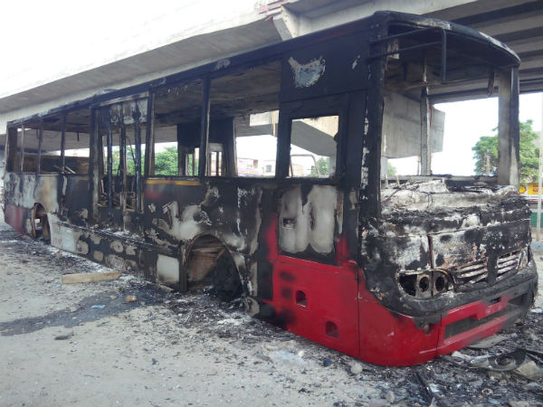 ಗುಜರಾತಿನೆಲ್ಲೆಡೆ ಪ್ರತಿಭಟನೆ