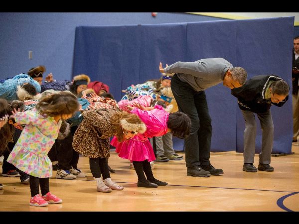 ಬರಾಕ್ ಒಬಾಮಾ ನೃತ್ಯ