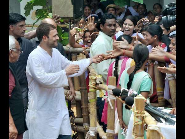 ಒಡಿಶಾದ ಪಾದಯಾತ್ರೆಯಲ್ಲಿ ರಾಹುಲ್