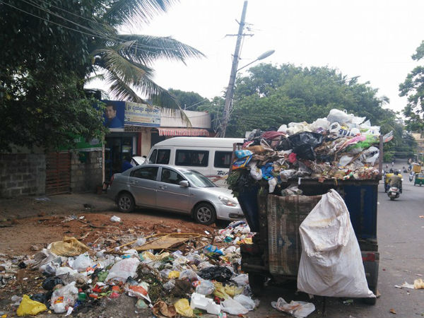 ಕಸದ ವಾಸನೆ ನಡುವೆ ಗಣೇಶ ಹಬ್ಬ?