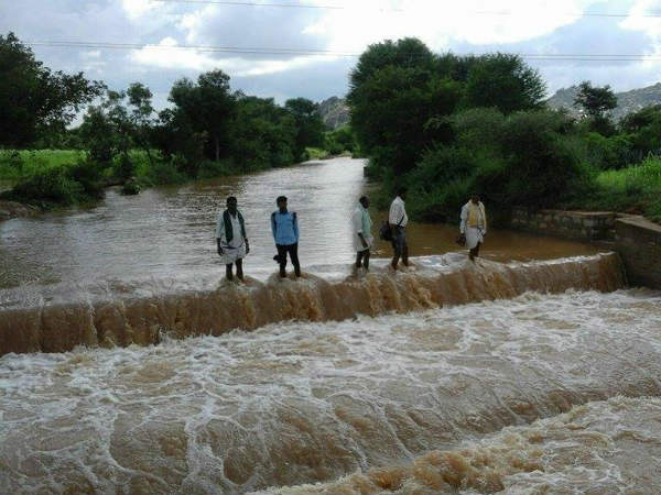 ಕೆರೆಗಳಿಗೆ ಬಾಗಿನ ಬಿಟ್ಟ ಜನರು 