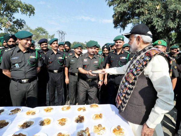 ಅಮೃತಸರದಲ್ಲಿ ಮೋದಿ ದೀಪಾವಳಿ ಆಚರಣೆ