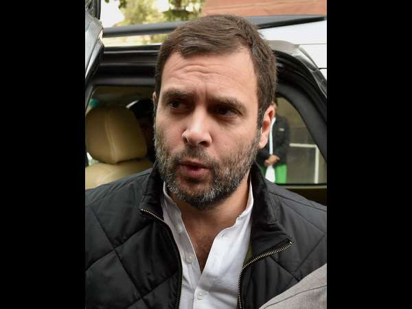 ರಾಹುಲ್ ಗಾಂಧಿ ಆಗಮನ 