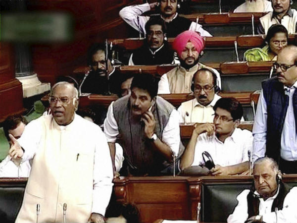 ಖರ್ಗೆಗೆ ಮಾತನಾಡಲು ಅವಕಾಶ ಸಿಗಲಿಲ್ಲ