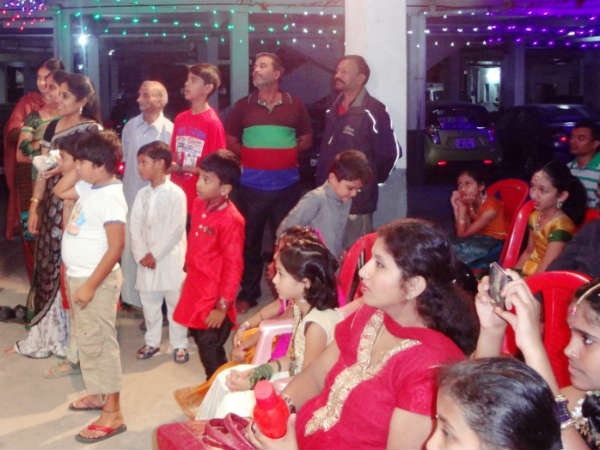Kannada Rajyotsava and Childrens Day at Janapriya apartment