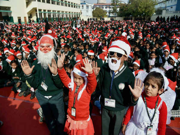 ಭೋಪಾಲ್ ನಲ್ಲಿ ಕ್ರಿಸ್ ಮಸ್ ಸಂತರು