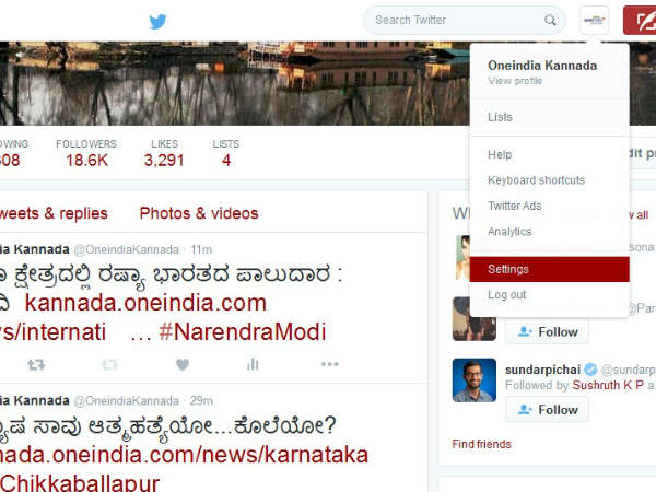 How to deactivate Facebook and Twitter accounts