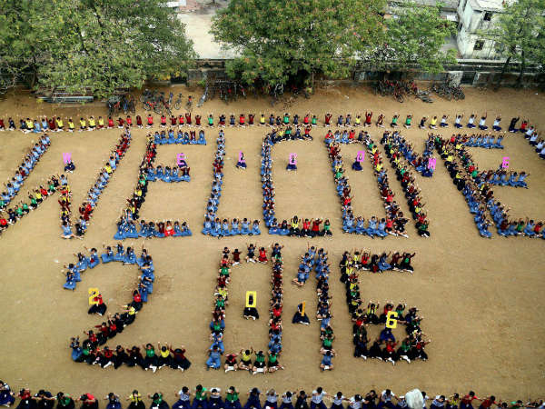 New year 2016 