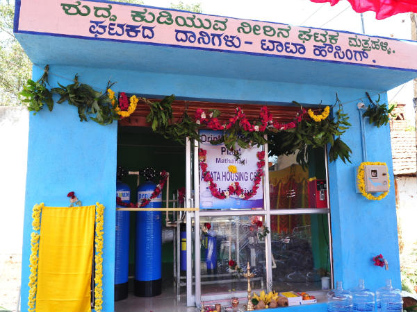 MLC Narayan Swamy inaugurates drinking water facility plant in 5 villages in Bengaluru