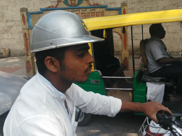 ಅರ್ಧ ಹೆಲ್ಮೆಟ್ ಗೆ ದಂಡ