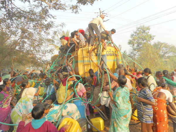 ಟ್ಯಾಂಕರ್ ನೀರು ಜನರಿಗೆ ಸಿಗುತ್ತಿಲ್ಲ