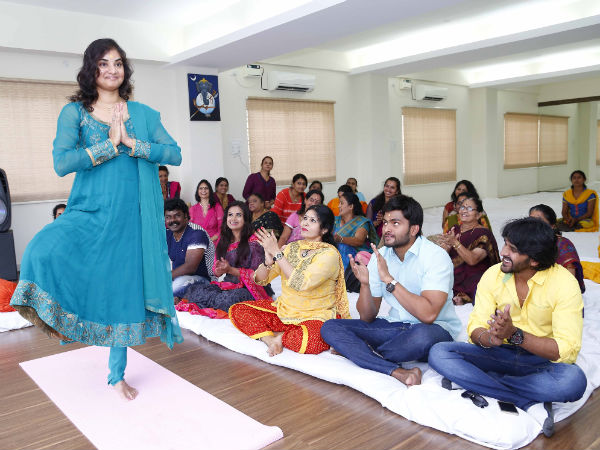 Mamadeva Akshara Power yoga centre Actress Prema Jayanagar branch