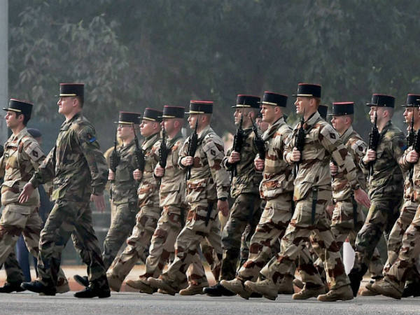 ಫ್ರೆಂಚ್ ಸೈನ್ಯದ ಪರೇಡ್