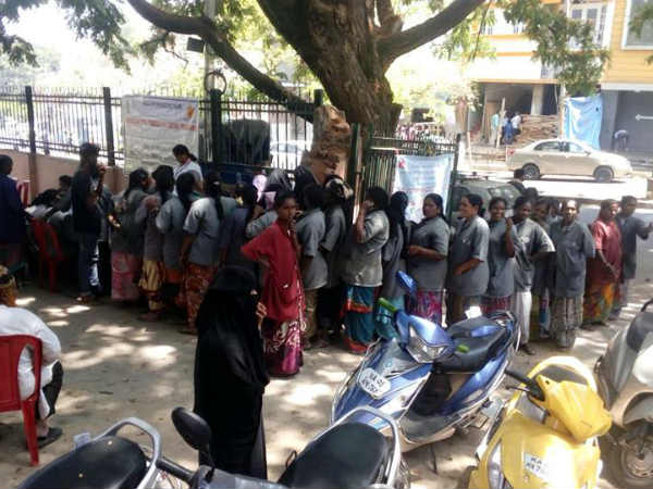 ಪೌರ ಕಾರ್ಮಿಕರಿಗೆ ಬಿಸಿಯೂಟ ಸೌಲಭ್ಯ