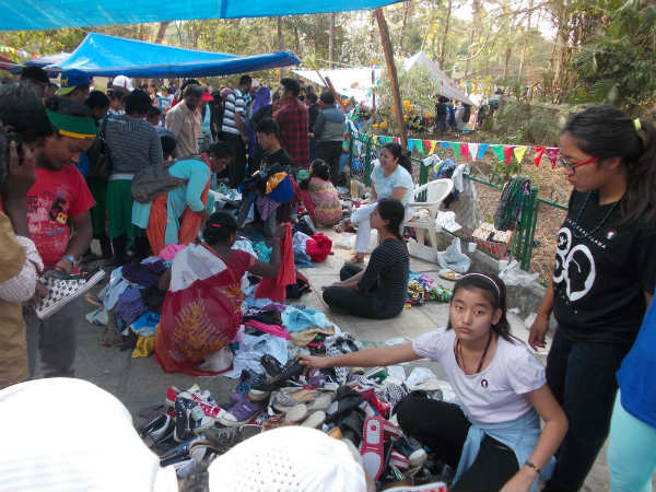 Children Jaatre held in Bylakuppe tibetan camp, Mysuru Children Jaatre held in Bylakuppe tibetan camp, Mysuru
