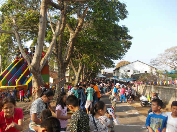 Children Jaatre held in Bylakuppe tibetan camp, Mysuru Children Jaatre held in Bylakuppe tibetan camp, Mysuru