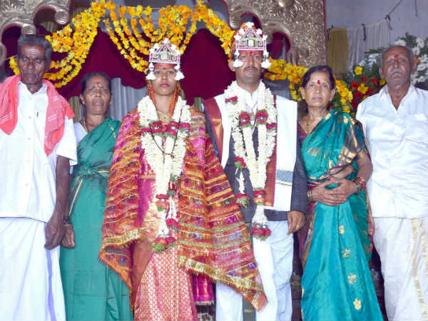 Chamarajanagar witnesses unique marriage