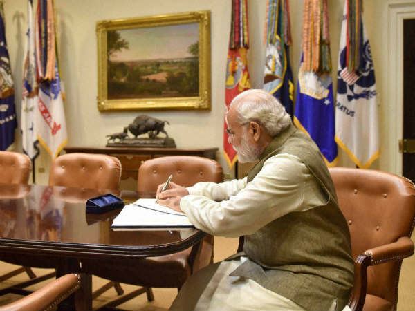 ಶ್ವೇತ ಭವನದಲ್ಲಿ ಪ್ರಧಾನಿ