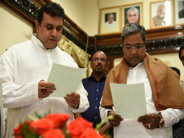 ಸಂಪುಟ ಸೇರಿದ ಪ್ರಮೋದ್ ಮಧ್ವರಾಜ್