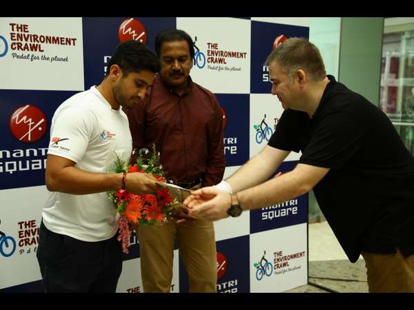 Mantri Square Celebrates World Environment Day with -“The Environment Crawl- Pedal for the Planet” Mantri Square Celebrates World Environment Day with -“The Environment Crawl- Pedal for the Planet”