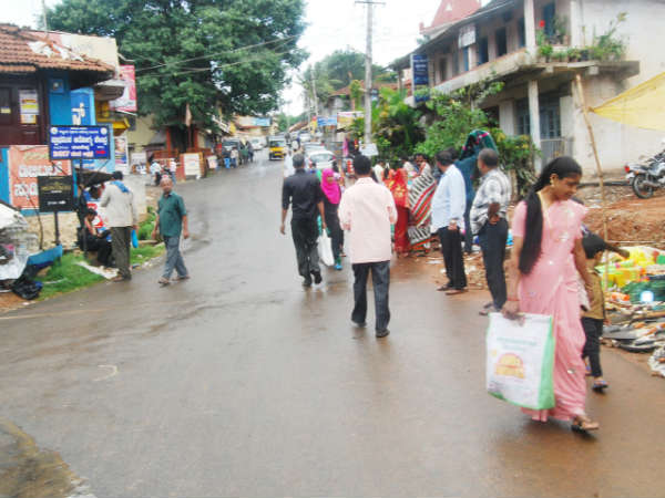 Madikeri people getting ready for grand monsoon