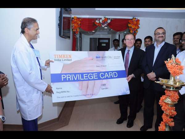 Timken Foundation joins hands with Narayana Hrudayalaya Foundation