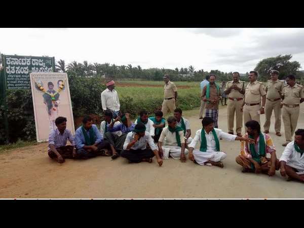 ಸಂಸ್ಕರಣಾ ಘಟಕ ಸ್ಥಾಪನೆ ವಿರೋಧಿಸಿ ಪ್ರತಿಭಟನೆ