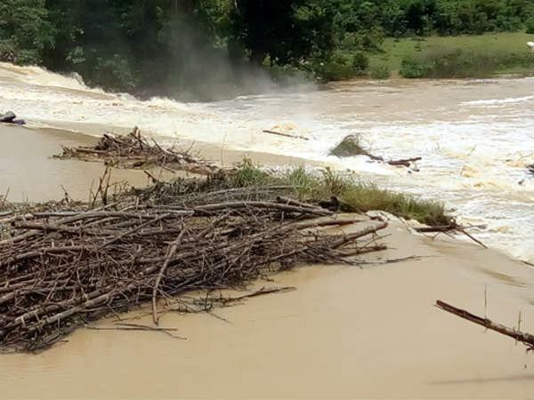 It is treat to watch Lakshmana Tirtha river in full flow