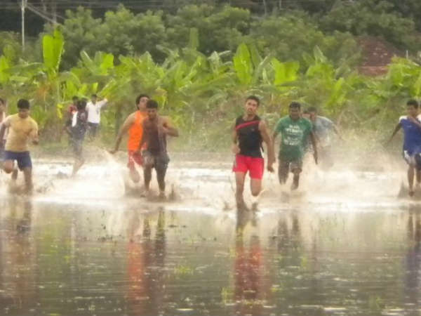 Fields turn sports ground in Kodagu during monsoon