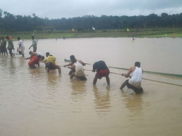 Fields turn sports ground in Kodagu during monsoon
