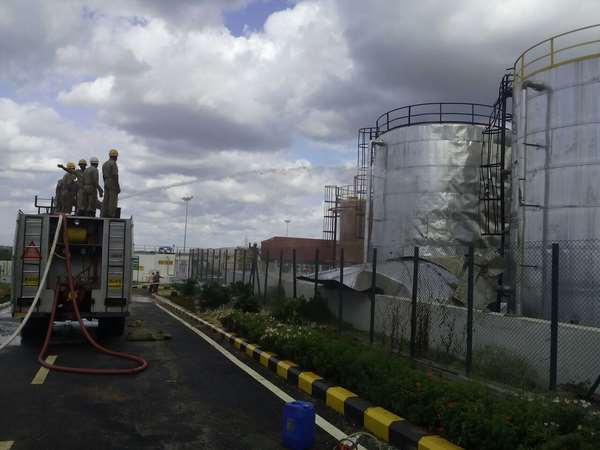 Fire accident in Bharatiya Reserve Bank Note Mudran Mysuru