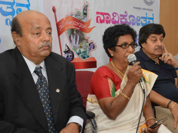 Pranayaraja Srinath launches Navikotsava 2016 logo