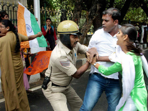 abvp protest