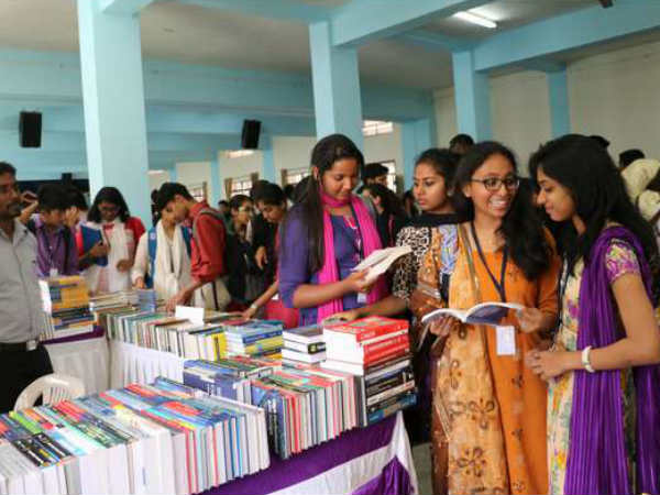 Kristu jayanti college Annual Book Exhibition -2016