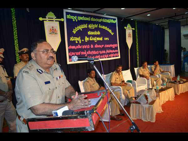 DIG Om Prakash denies to comment on Mahadayi lathi-charge 