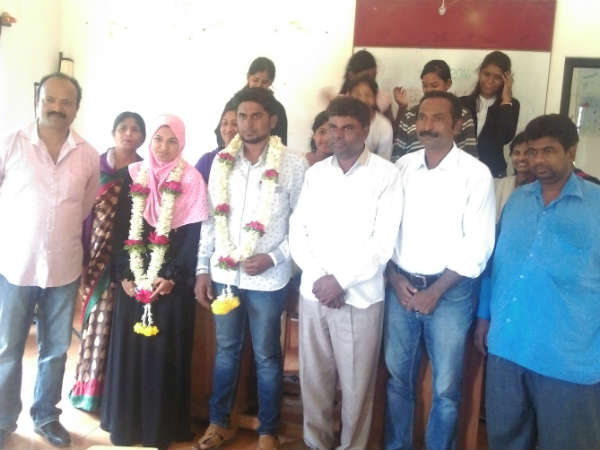 Eloped Muslim lovers get married in Odanadi