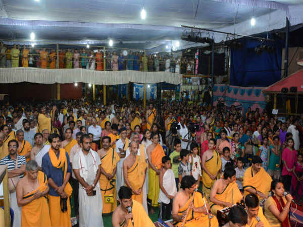 Raghaveshwara Seer Go Chaturmasa 28th day religious speech