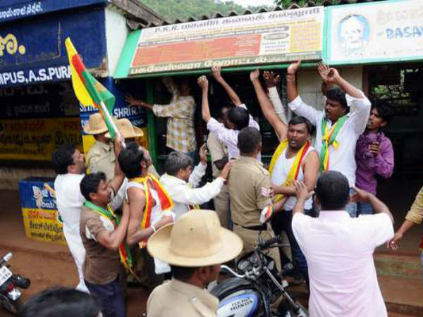 Cauvery issue : Tight vigil in Chamarajanagar border