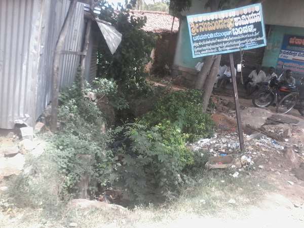 Lack of cleanness in Bandalli gram panchayath