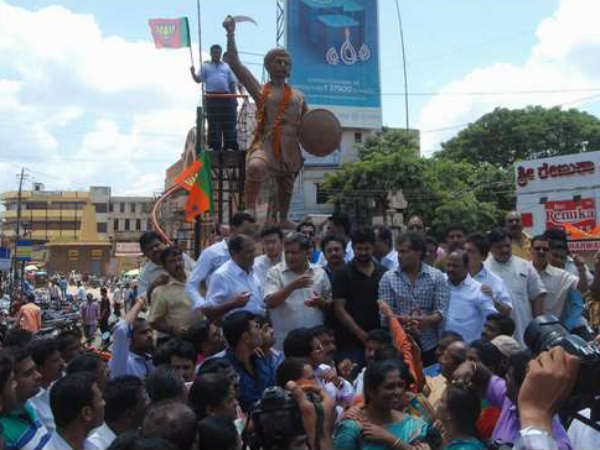 Different organisations participated in bandh