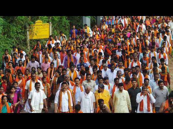 Protest for arrest of person written wrongly about goddess