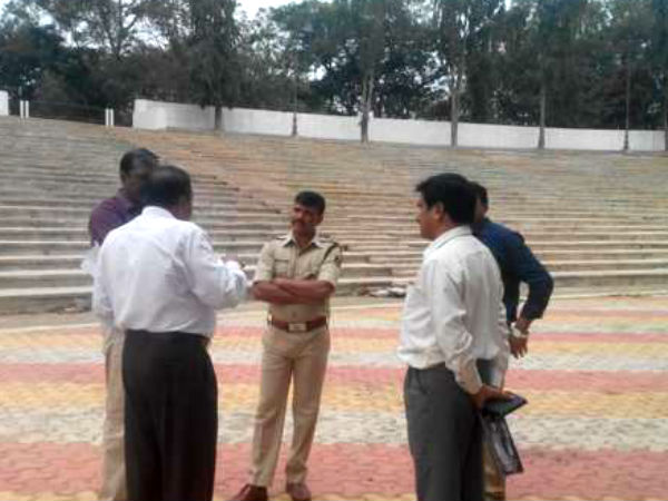 Doddakere maidan possesion takes by Pramoda devi