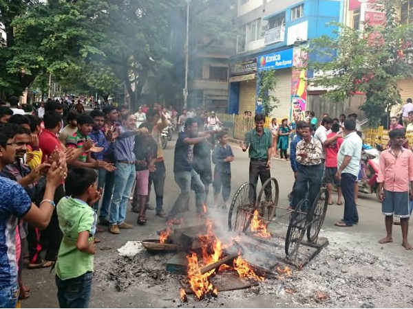 Cauvery issue : Curfew in 16 layouts Bengaluru