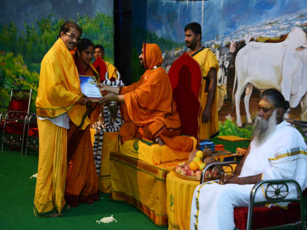 Ramachandrapura Math Raghaveshwara Seer Gochaturmasa speech on Sep 7