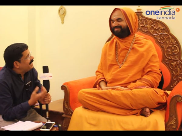 An exclusive interview of Raghaveshwara Seer of Hosanagara Ramachandrapura Math 