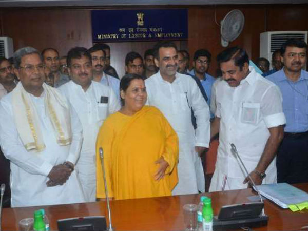 Cauvery Dispute : TN refuses to Uma Bharti suggestion, meet remains inconclusive