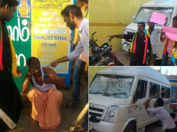 Cauvery- Petrol bombs hurled at hotel run by Kannadiga in Chennai