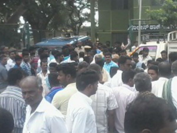 Man died for electric shock in Chamarajanagar