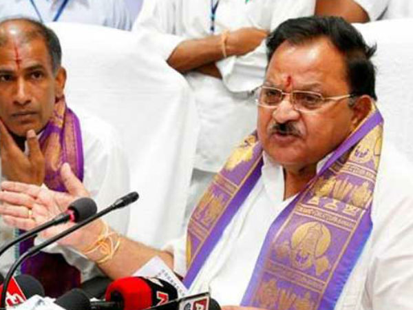 TTD owes Rs.1000cr Telangana temples